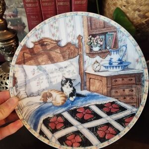 Vintage Knowles “Sleepyheads” Decorative Collector Plate